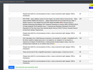 Инструкция - Выбор тегов для сообщений